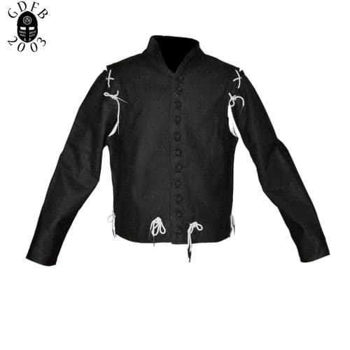 Mans Jacket with Removable Sleeves