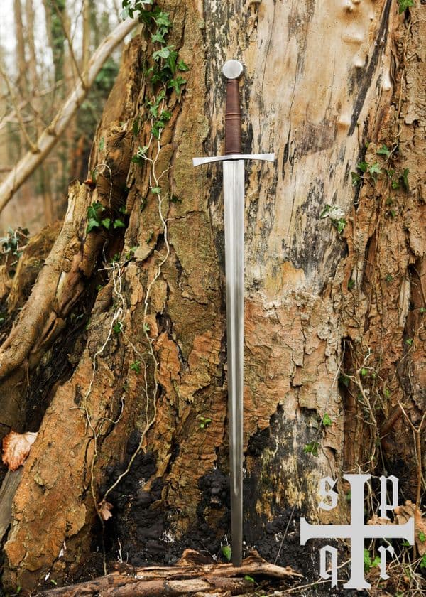 Medieval Bastard Sword with Scabbard, 15th Century