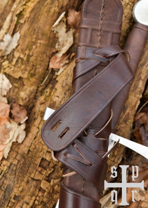 Medieval Bastard Sword with Scabbard, 15th Century