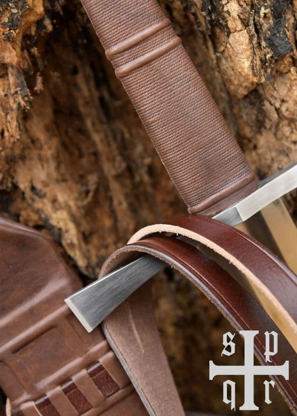 Medieval Bastard Sword with Scabbard, 15th Century