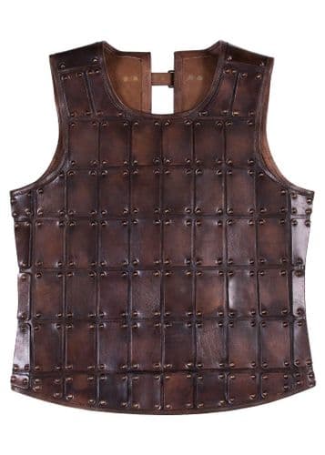 Medieval Brigandine, Leather Torso Armour, Medium or Large