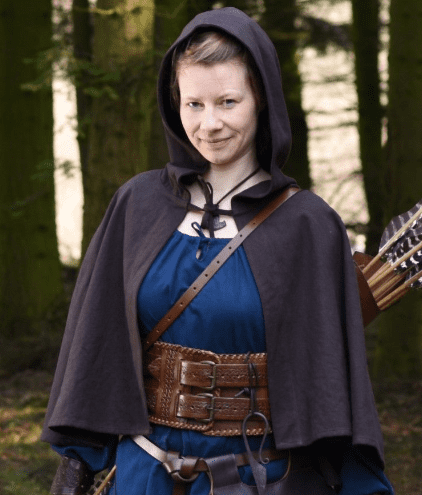 Medieval Canvas Hood, Unisex, 100% Cotton