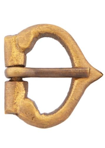 Medieval Cast Brass Buckle No 15