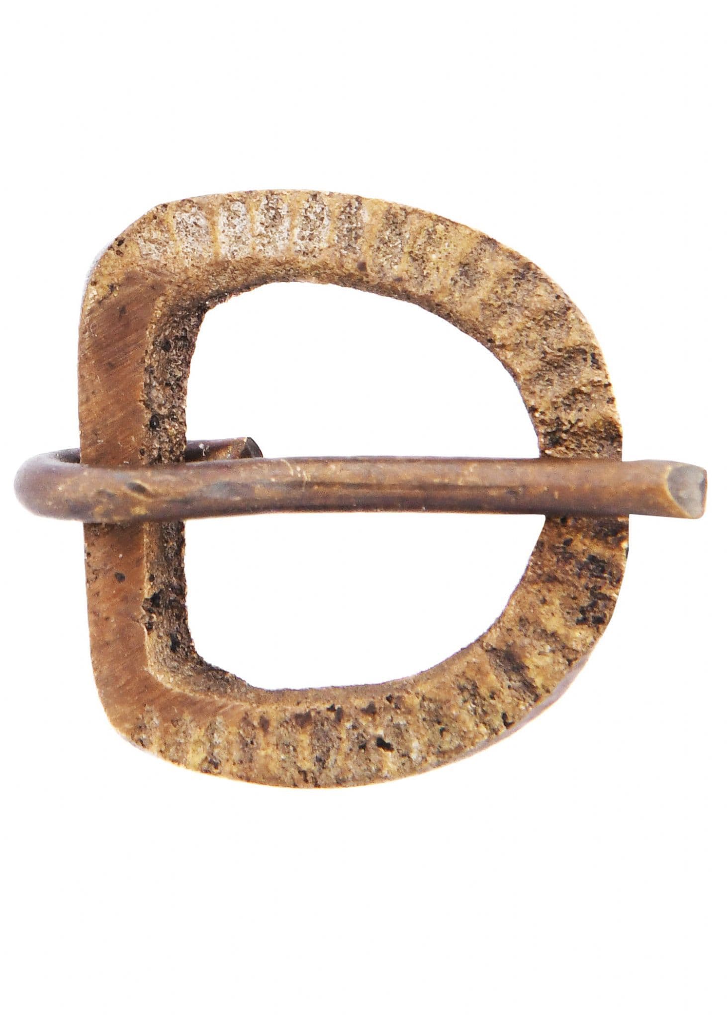 Medieval Cast Brass Buckle Small