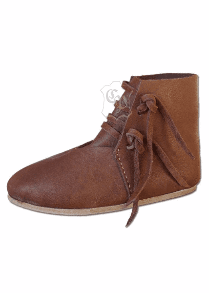 Medieval Childs Shoe with Lace Closure