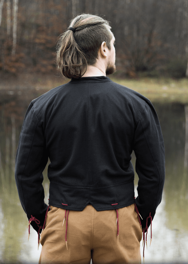 Medieval Doublet with Braided Cords