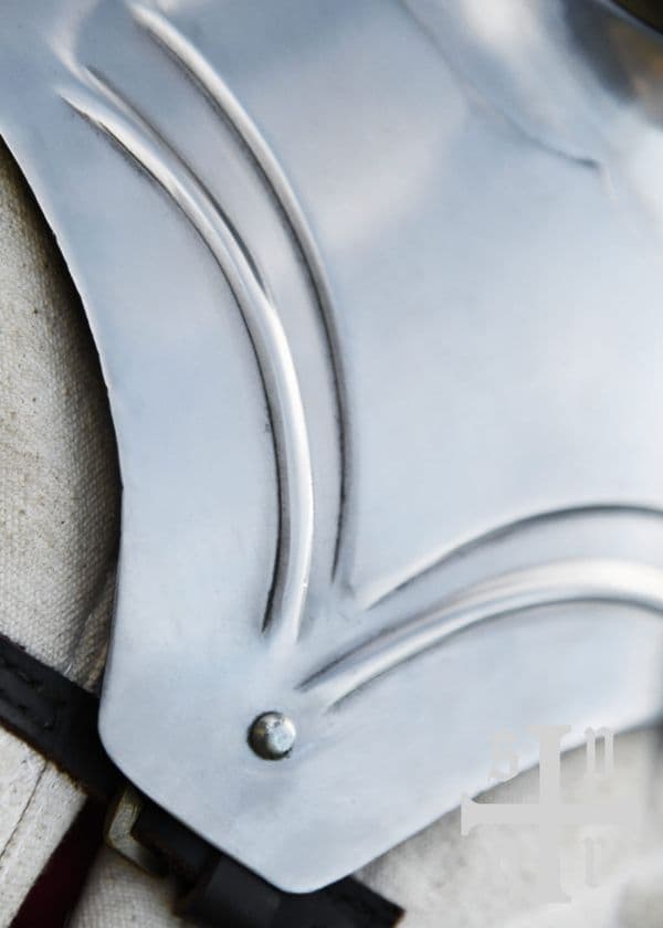 Medieval Gorget, 15th–16th Century, 1.6 mm Steel
