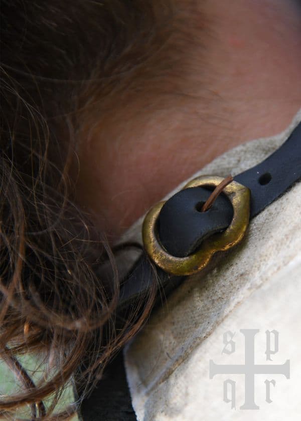 Medieval Gorget, 15th–16th Century, 1.6 mm Steel