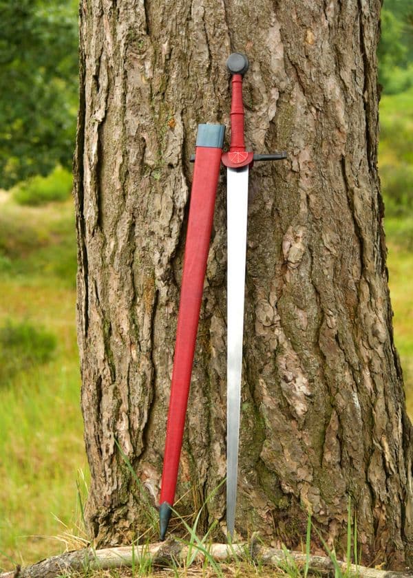 Medieval Long sword with Scabbard, 15th. C., Cluny Museum, Practical Blunt, SK-B