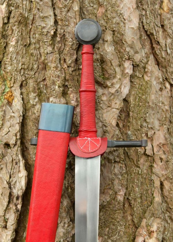 Medieval Long sword with Scabbard, 15th. C., Cluny Museum, Practical Blunt, SK-B