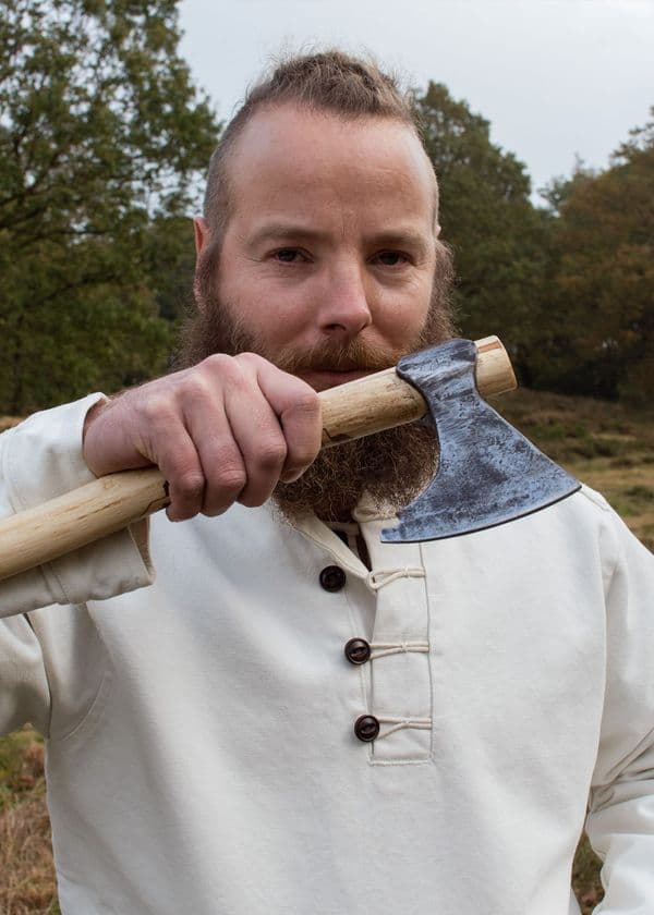 Medieval Over-shirt Lined Natural Colour