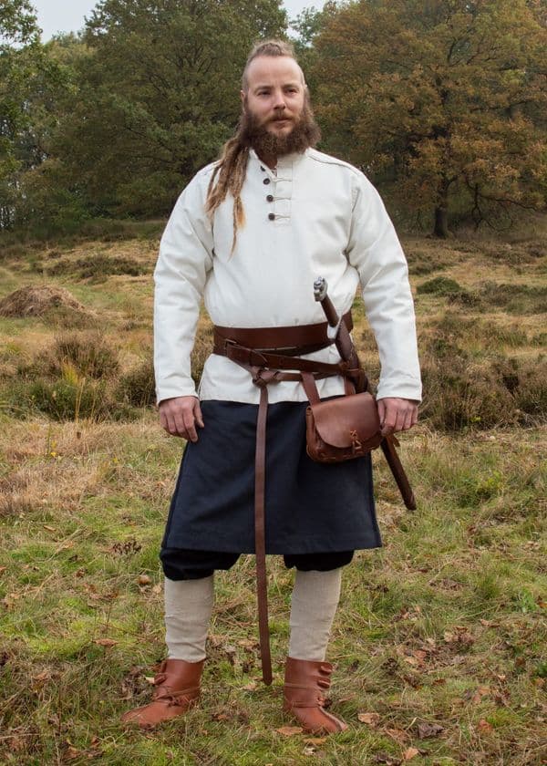Medieval Over-shirt Lined Natural Colour
