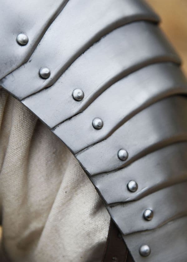 Medieval Pauldrons 1.2 mm Steel