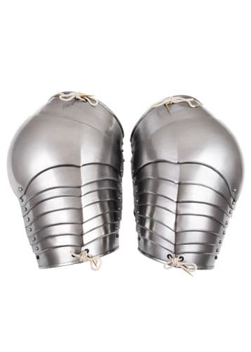 Medieval Pauldrons 1.2 mm Steel