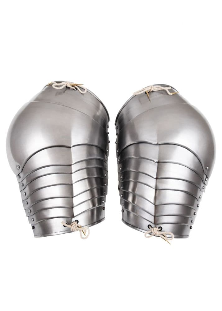 Medieval Pauldrons 1.2 mm Steel