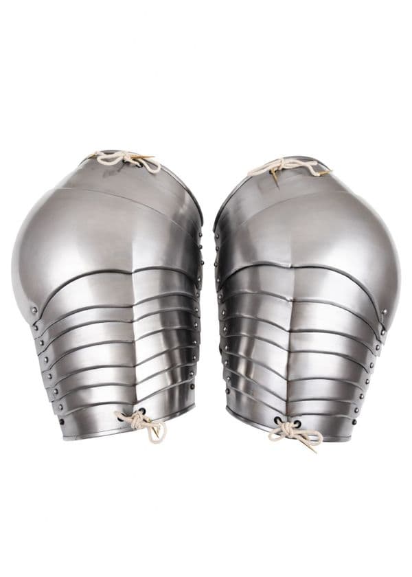 Medieval Pauldrons 1.2 mm Steel