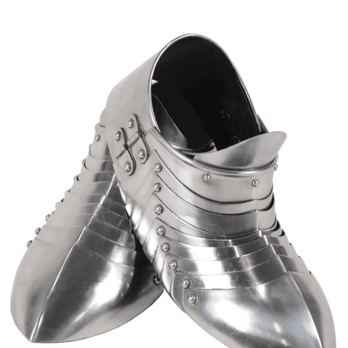 Medieval Plate Sabatons 14th C