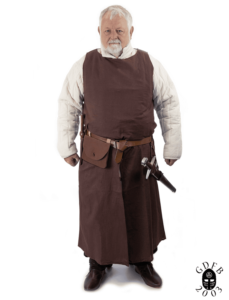 Medieval Surcoat - Brown/Green/Blue