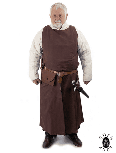 Medieval Surcoat - Brown/Green/Blue