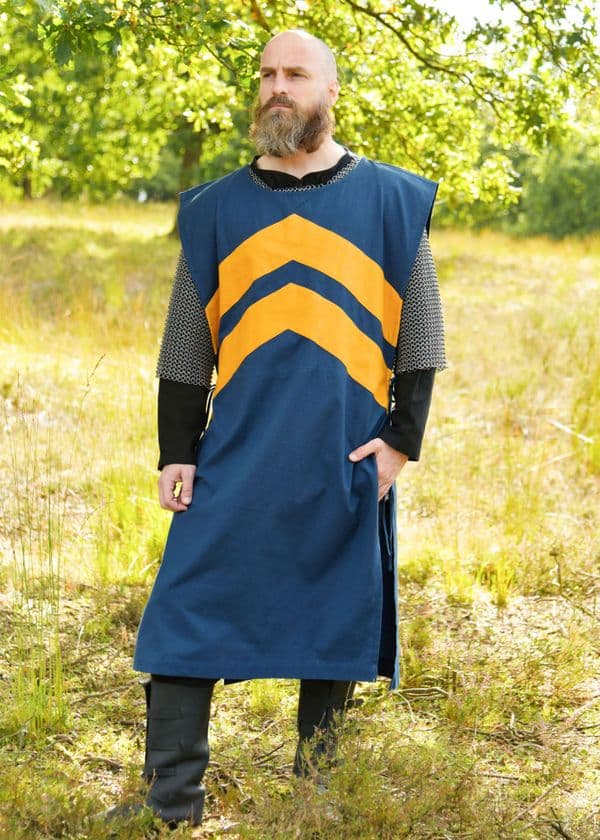 Medieval Tabard - Blue-Yellow