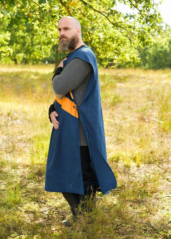 Medieval Tabard - Blue-Yellow