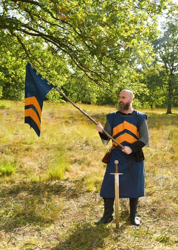 Medieval Tabard - Blue-Yellow