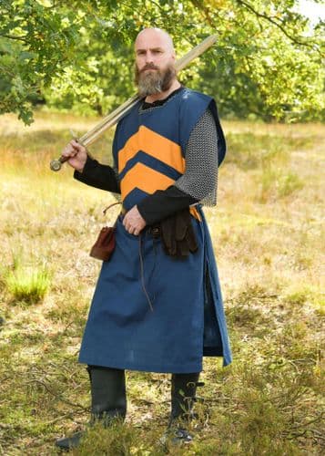 Medieval Tabard - Blue-Yellow