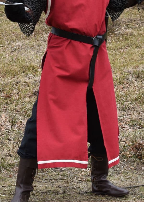 Medieval Tabbard With Edge Trim