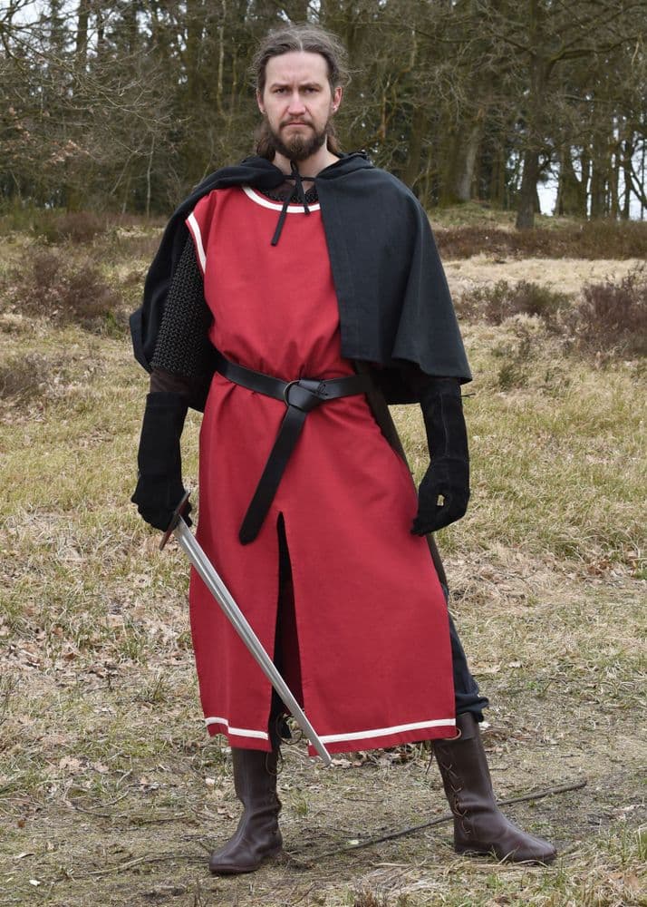 Medieval Tabbard With Edge Trim