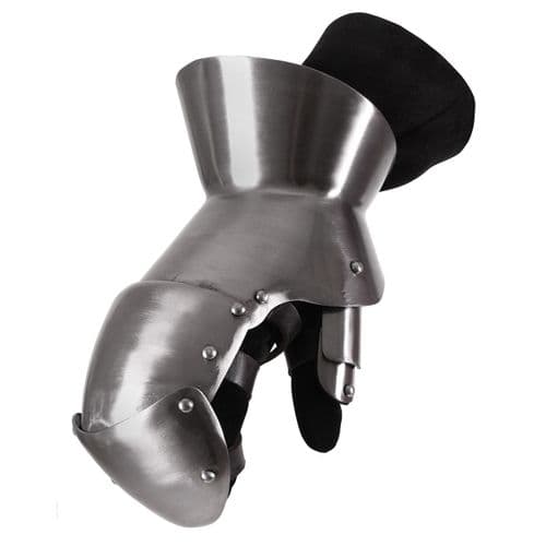 Milanese Gauntlets, 2mm Steel, Pair