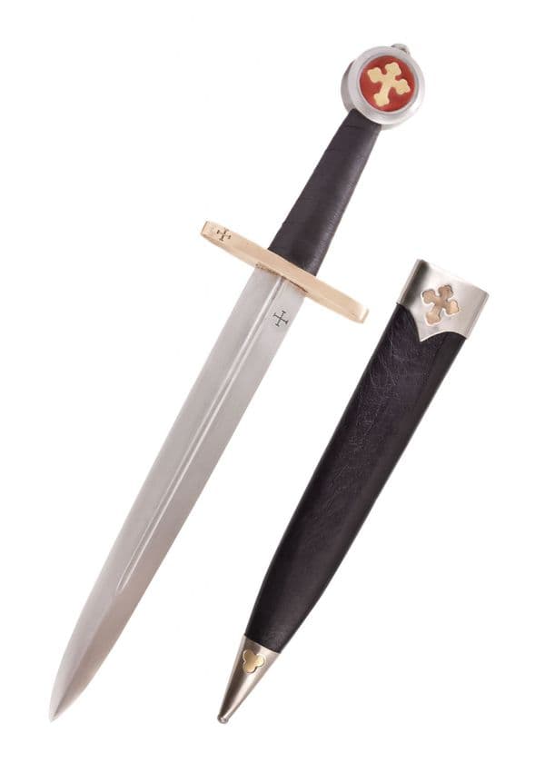 Militia Templi Dagger with Sheath