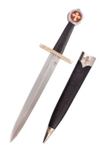 Militia Templi Dagger with Sheath