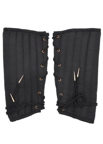 Padded Greaves With Lacing