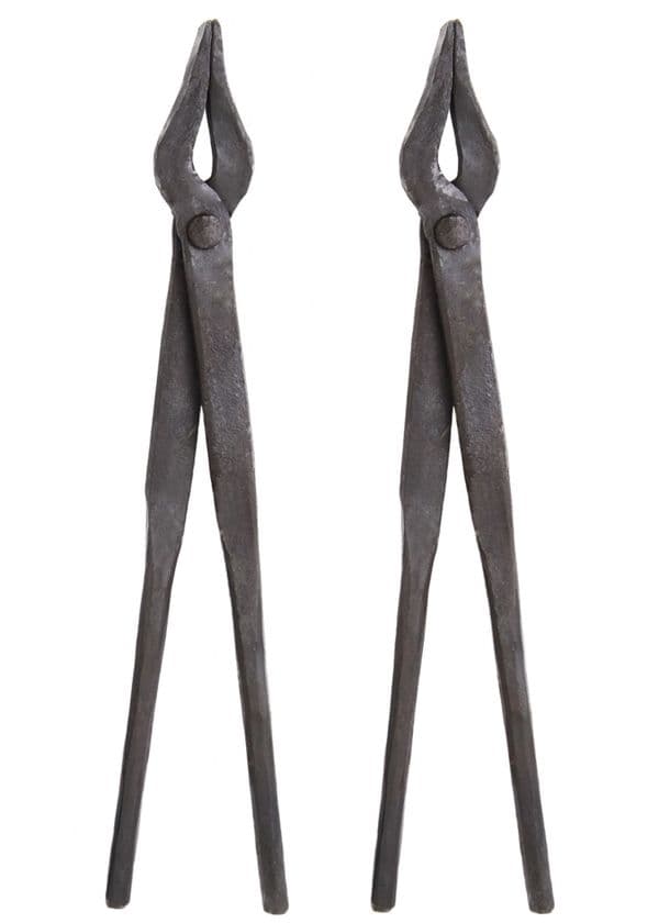 Pair of Hand Forged Steel Pliers