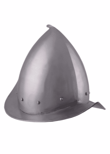 Peaked Morion Helmet With Leather Liner