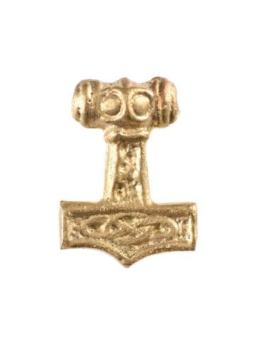 Pendant Thor's Hammer- Brass,