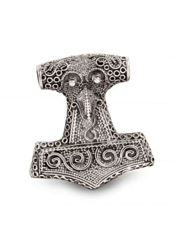 Pendant Thor's Hammer From Skane , Silver