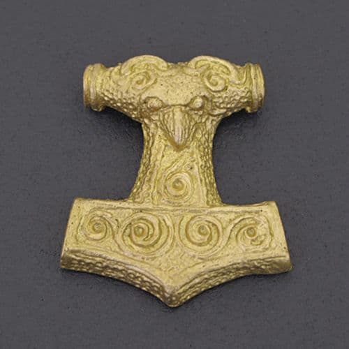 Pendant,Thor's Hammer "Skane" , Bronze, Large