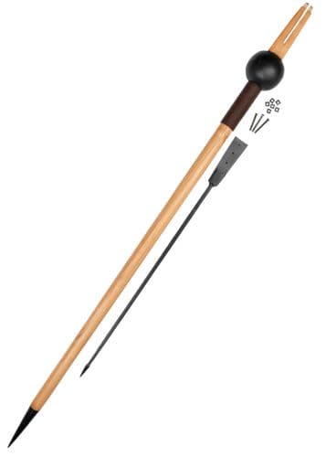 Pilum With Hardwood Shaft Unassembled