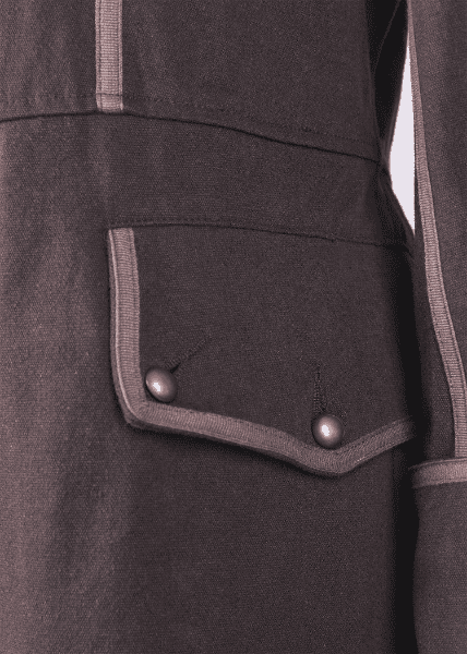 Pirates Coat Edward, Justaucorps, Brown