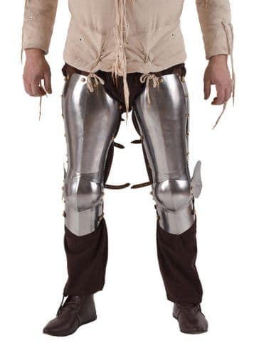 Poleyn with Upper Leg Protection- Pair