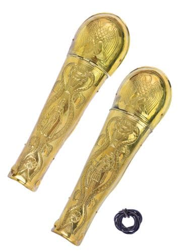 Praetorian Guard Greaves, Brass