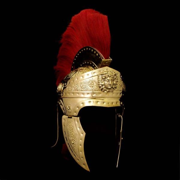 Praetorian Guard Helmet, Brass