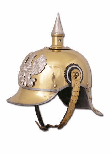 Prussian Pickelhaube 1889 , Steel