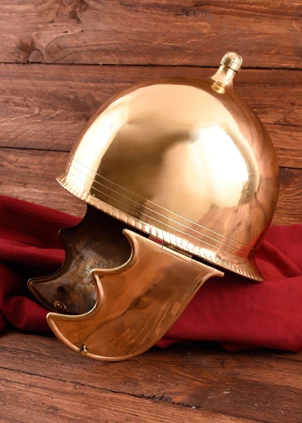 Republican Montefortino Helmet, Brass,
