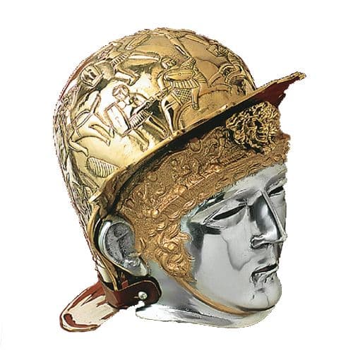 Ribchester Cavalry Sports Helmet, Brass and Steel