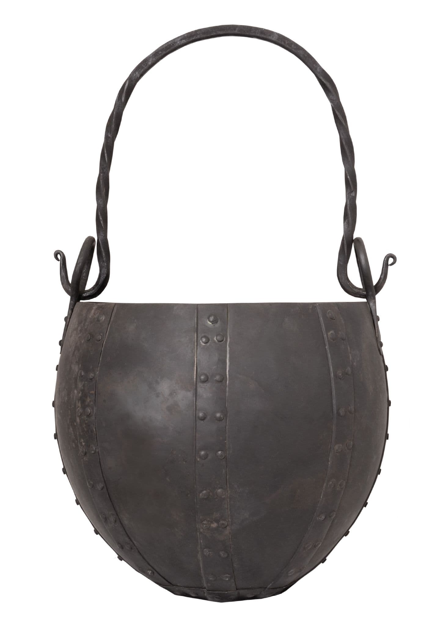 Cauldron Material Riveted Steel Cauldron - approx 10 Litres
