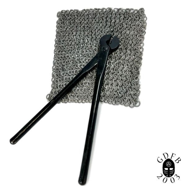 Riveting Pliers For Domed Rivets for Repairing and making Mail