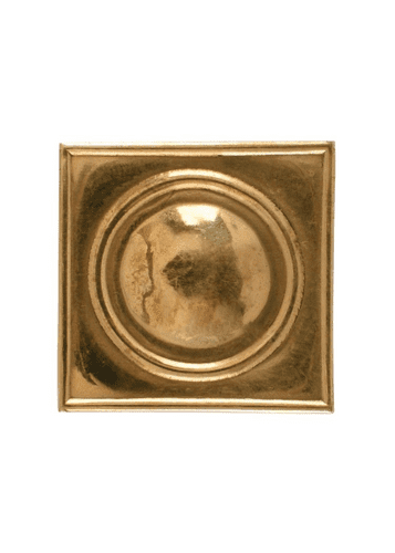 Roman Belt Fitting , Brass 3 x 3 cm