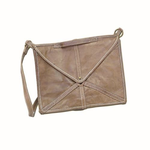 Roman Leather Bag (Pera), Brown